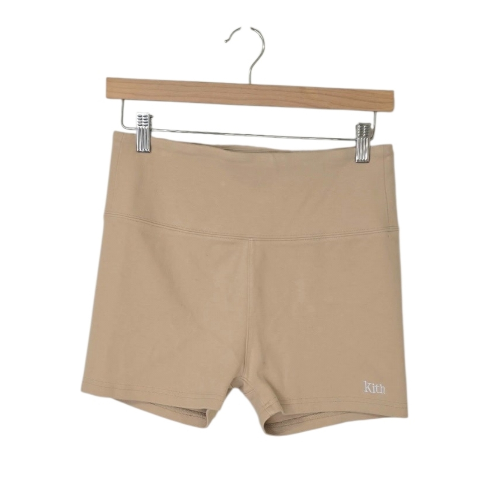 KITH Beige Bike Shorts Women's Medium Activewear‎